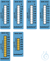 testoterm - temperatuur meetstrip, +71 ... +110°C De temperatuurmeetstrips testoterm zijn...